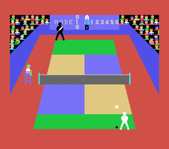 Super Tennis screenshot 2 for MSX